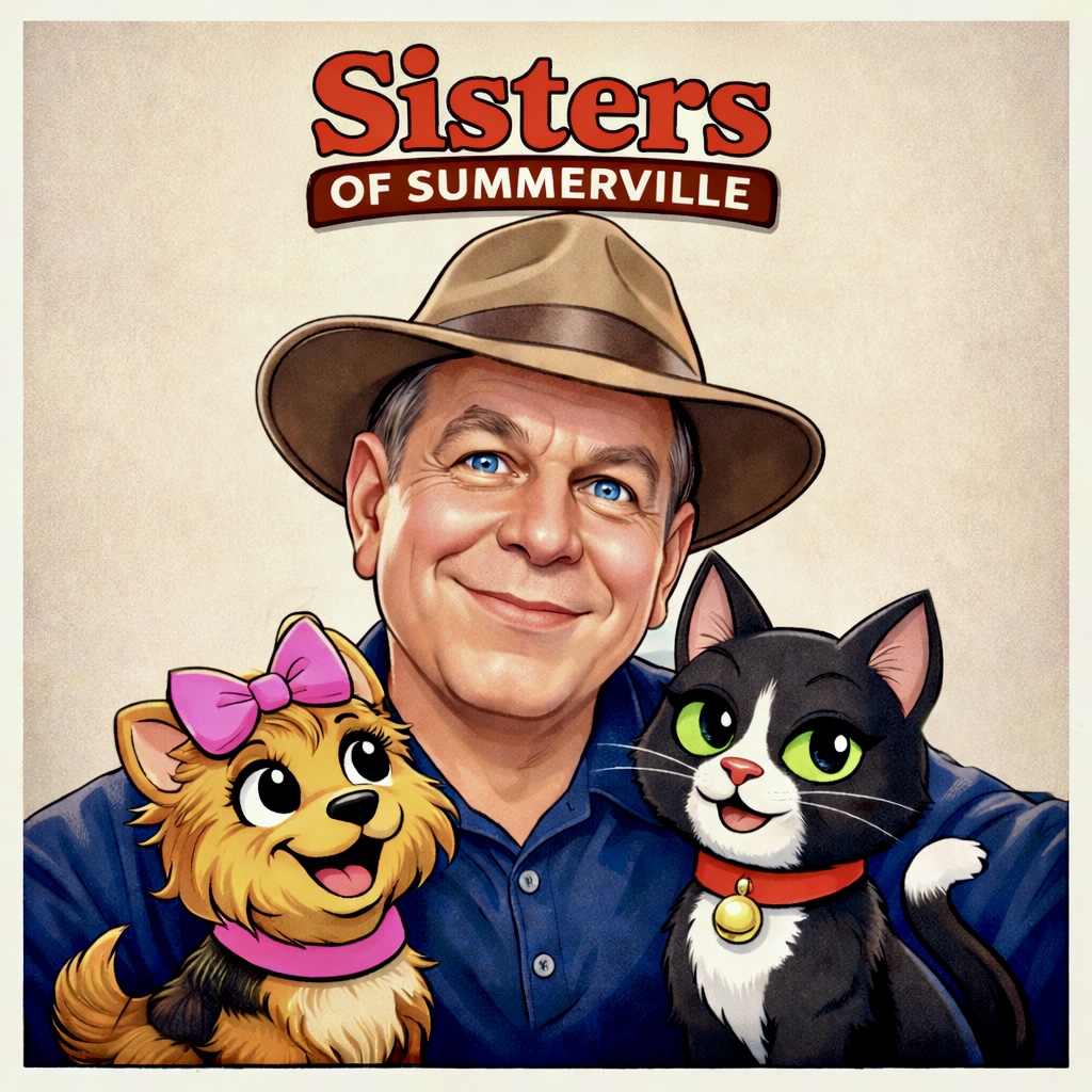 David Fliesen with Honey Bear and Bootsie Belle